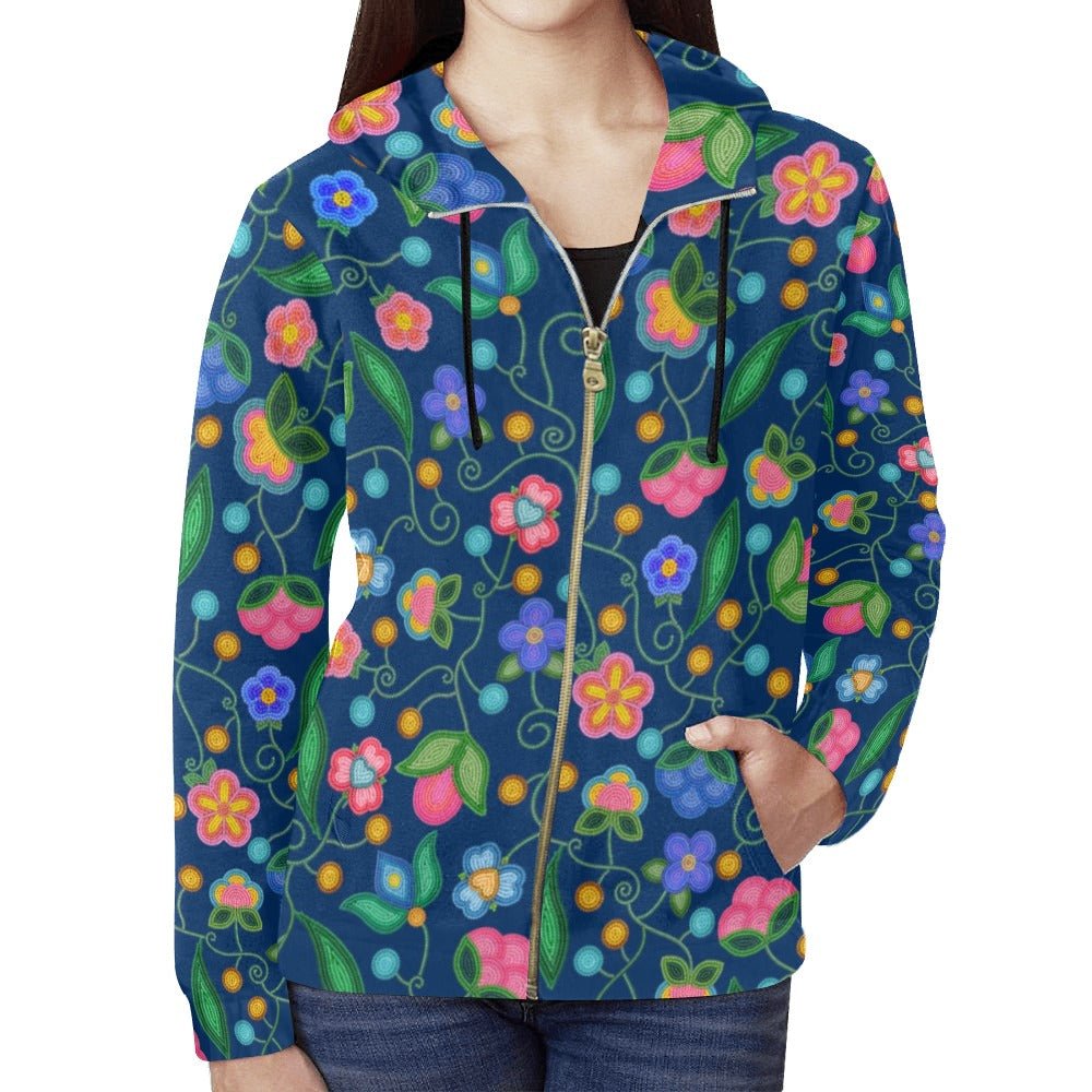 Skyberry Serenade Full Zip Hoodie For Women