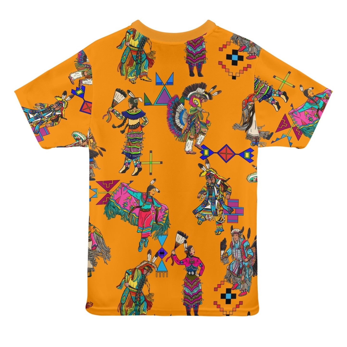 Grand Entry Dancers Orange Tee