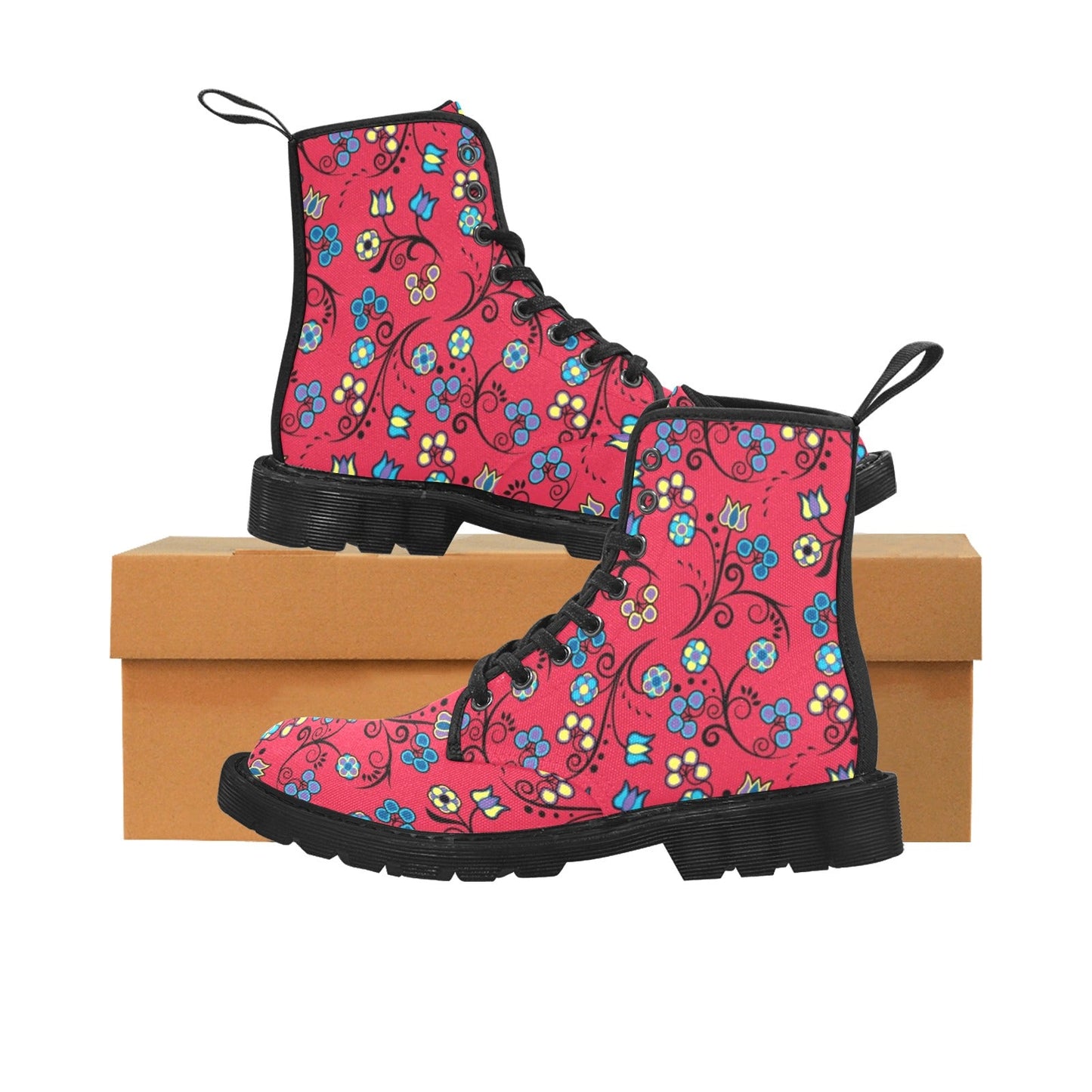 Blue Trio Cardinal Boots by 49 Dzine