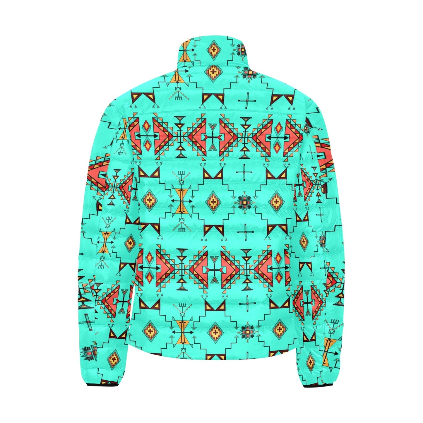 Thunder Flight Turquoise Padded Jacket