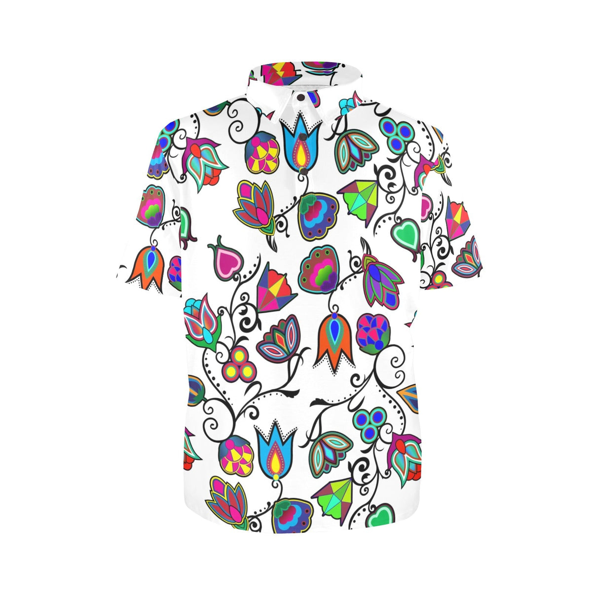 Indigenous Paisley Polo Shirt