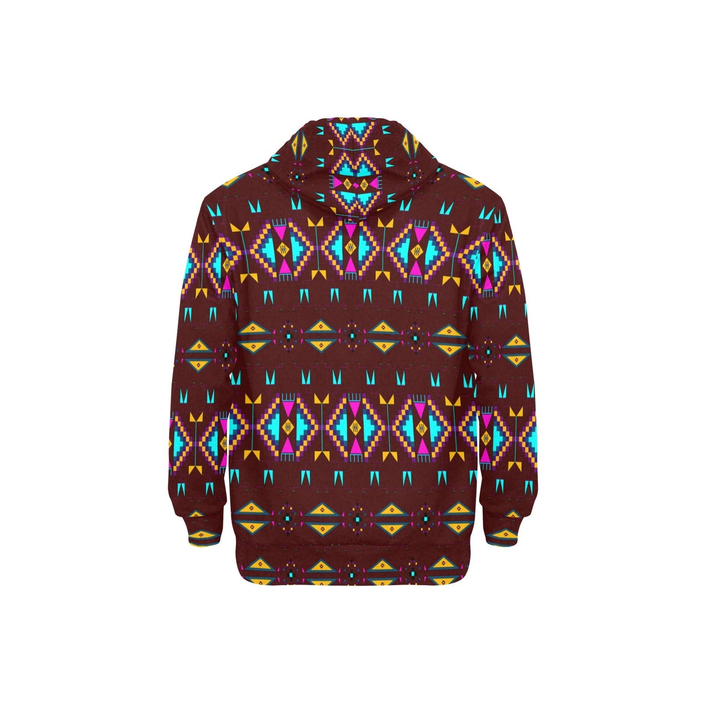 Rite of Passage Pemmican Berry Men's Long Sleeve Fleece Hoodie