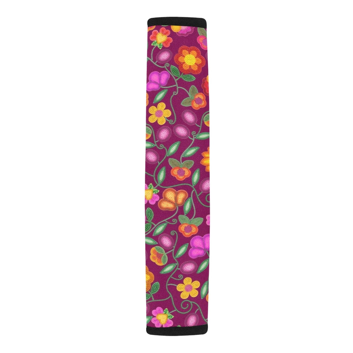 Boreal Bounty Dark Magenta Seat Belt Cover