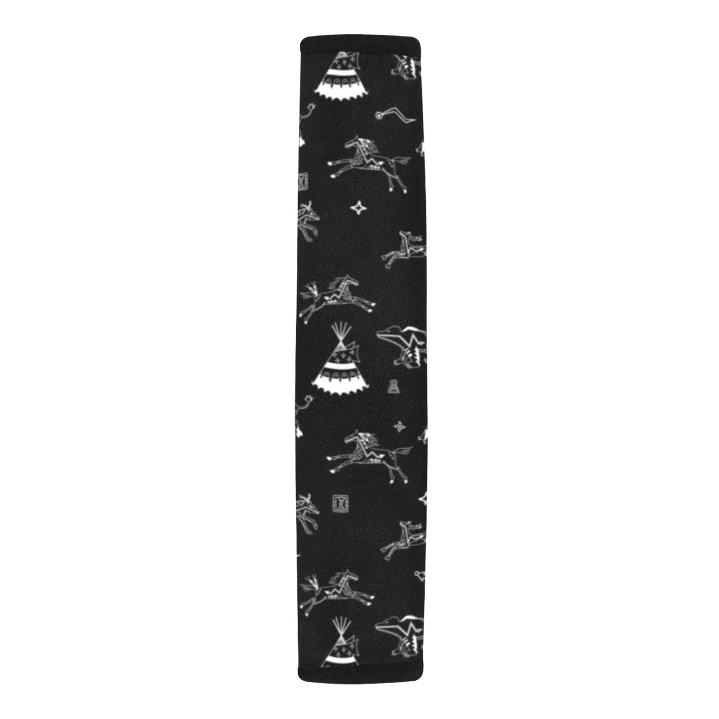 Ledger Dabbles Black Seat Belt Cover