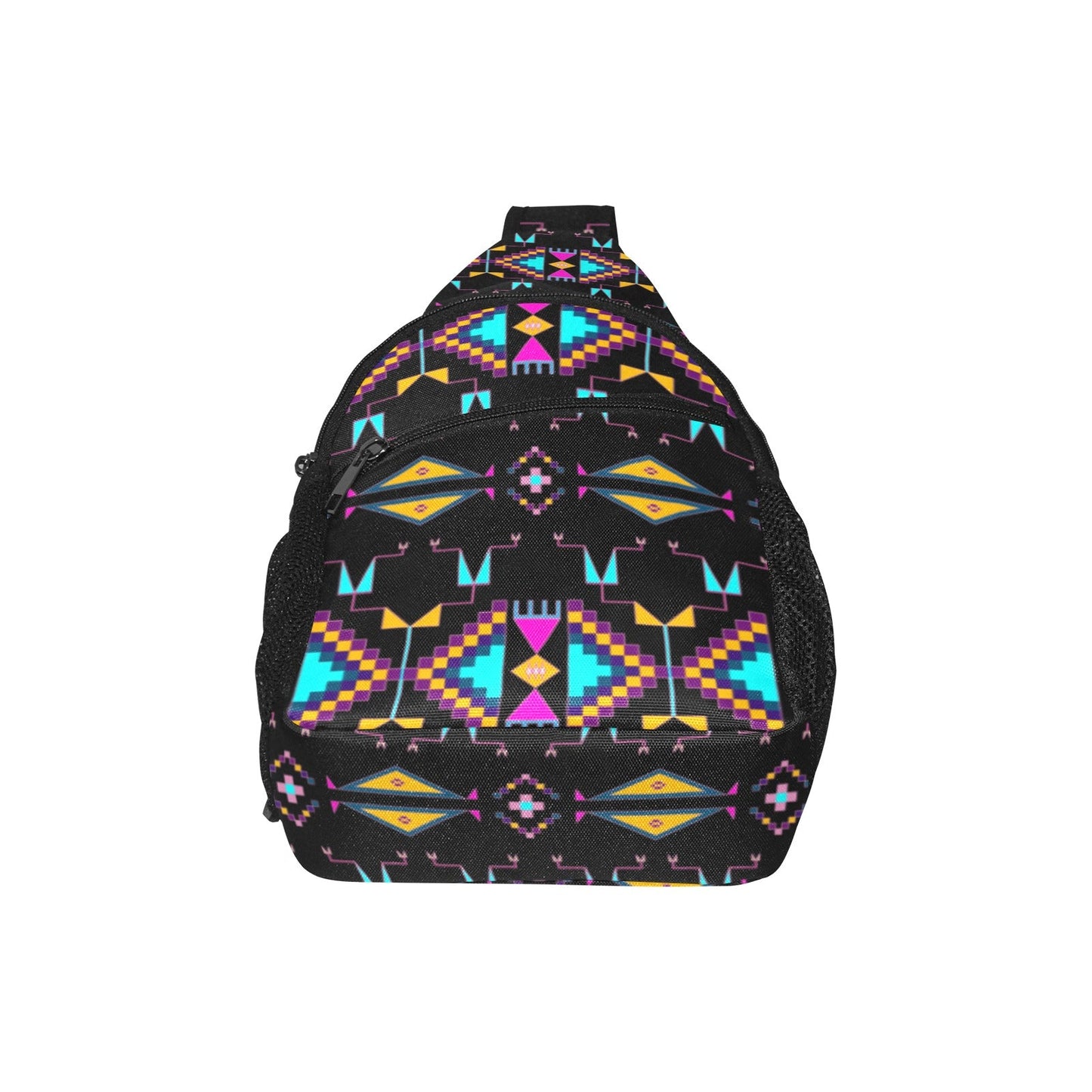 Rite of Passage Black Chest Bag