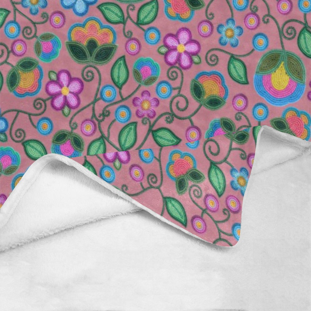 Turquoise Sunbeam Peach Ultra-Soft Micro Fleece Blanket 40"x50"