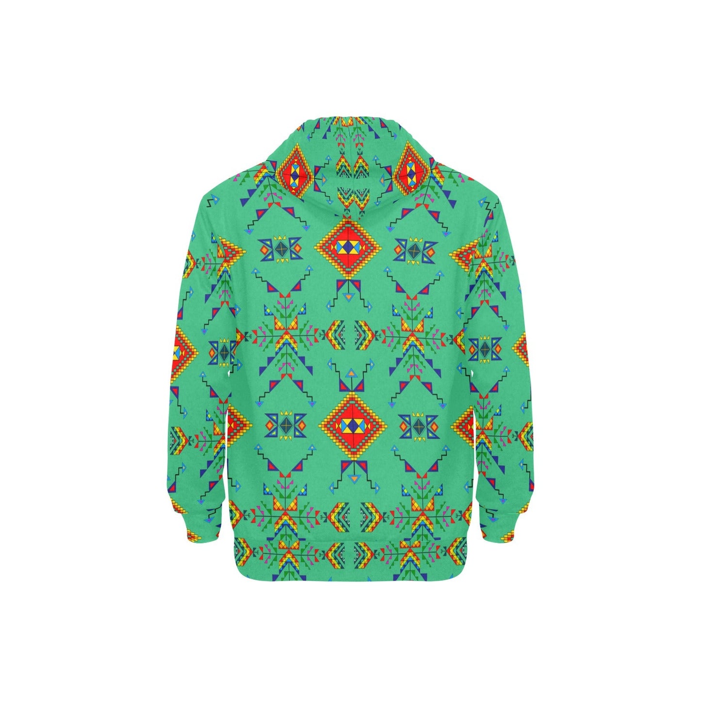 Buffalo Jump Sage Men's Long Sleeve Fleece Hoodie