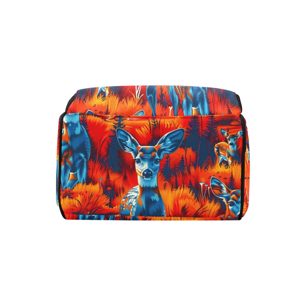 Deer Family Diaper Bag