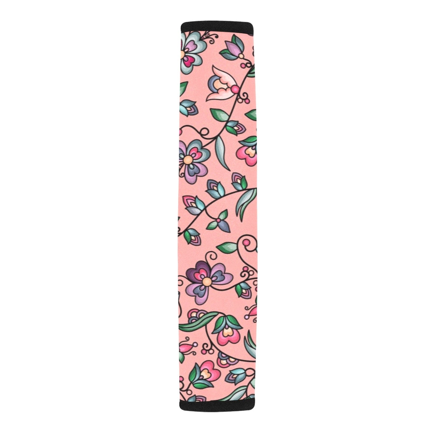 Amber Evening Garland Peach Seat Belt Cover