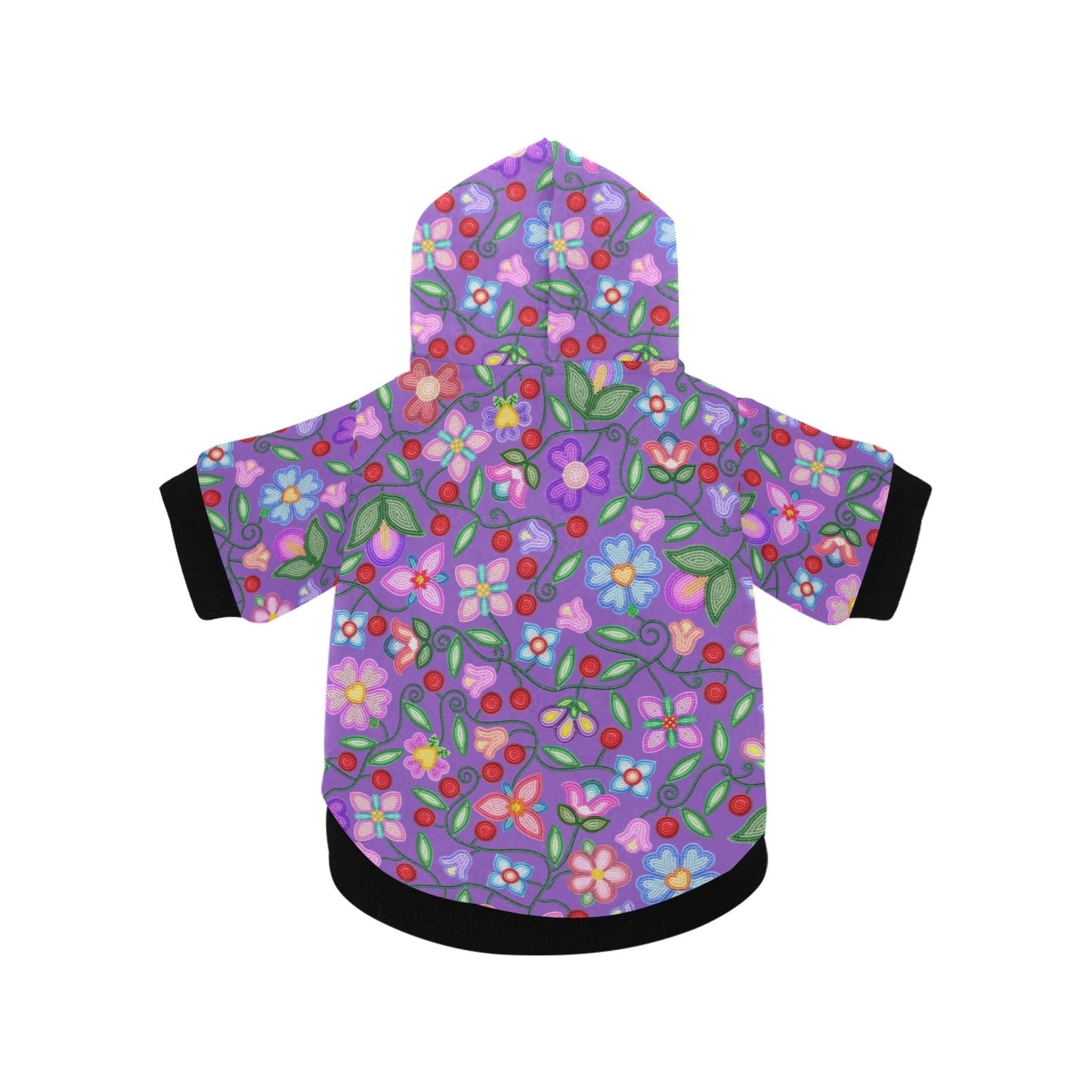 Petal Harmony Lavender Pet Hoodie