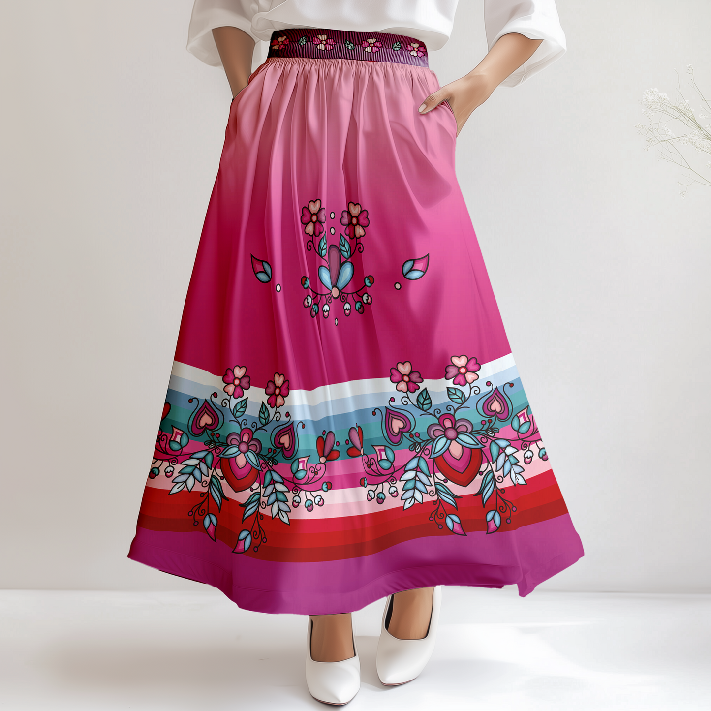 Aurora Blooms Skirt