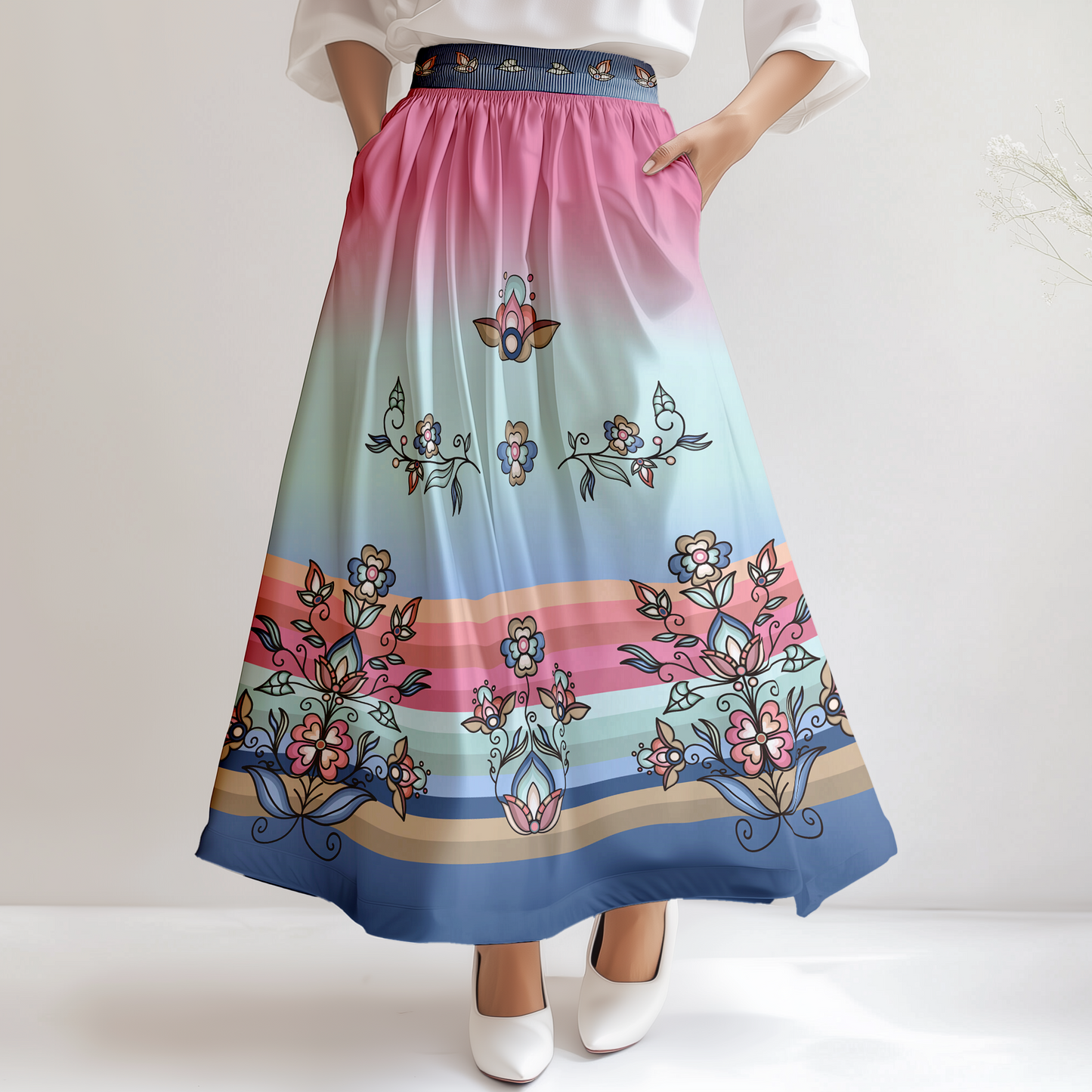 Frostfall Radiance Skirt