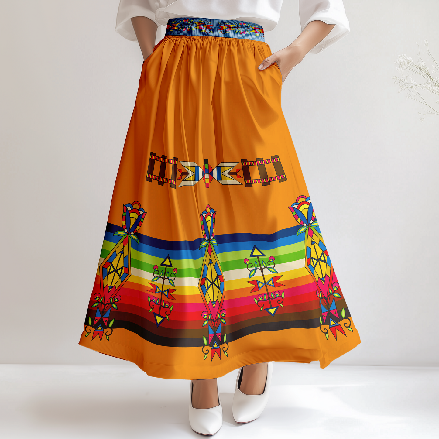 Spirit Journey Geometric 1 Skirt