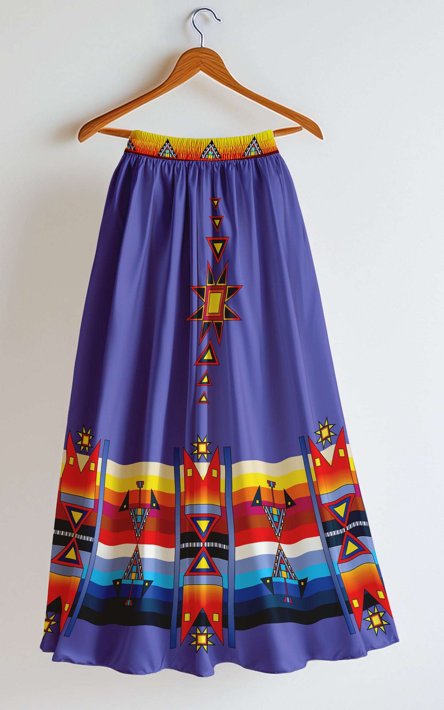 Morning Star Geometric Skirt