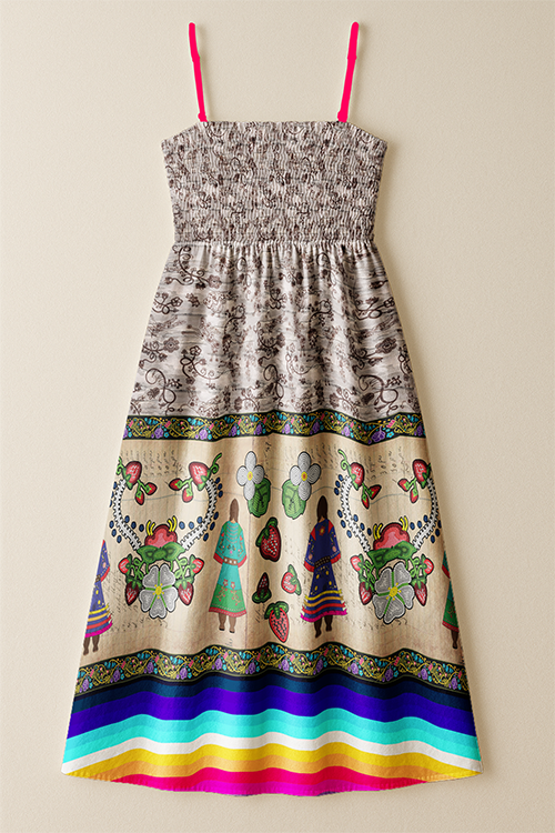 Aunties Gifts Smock Top Dress