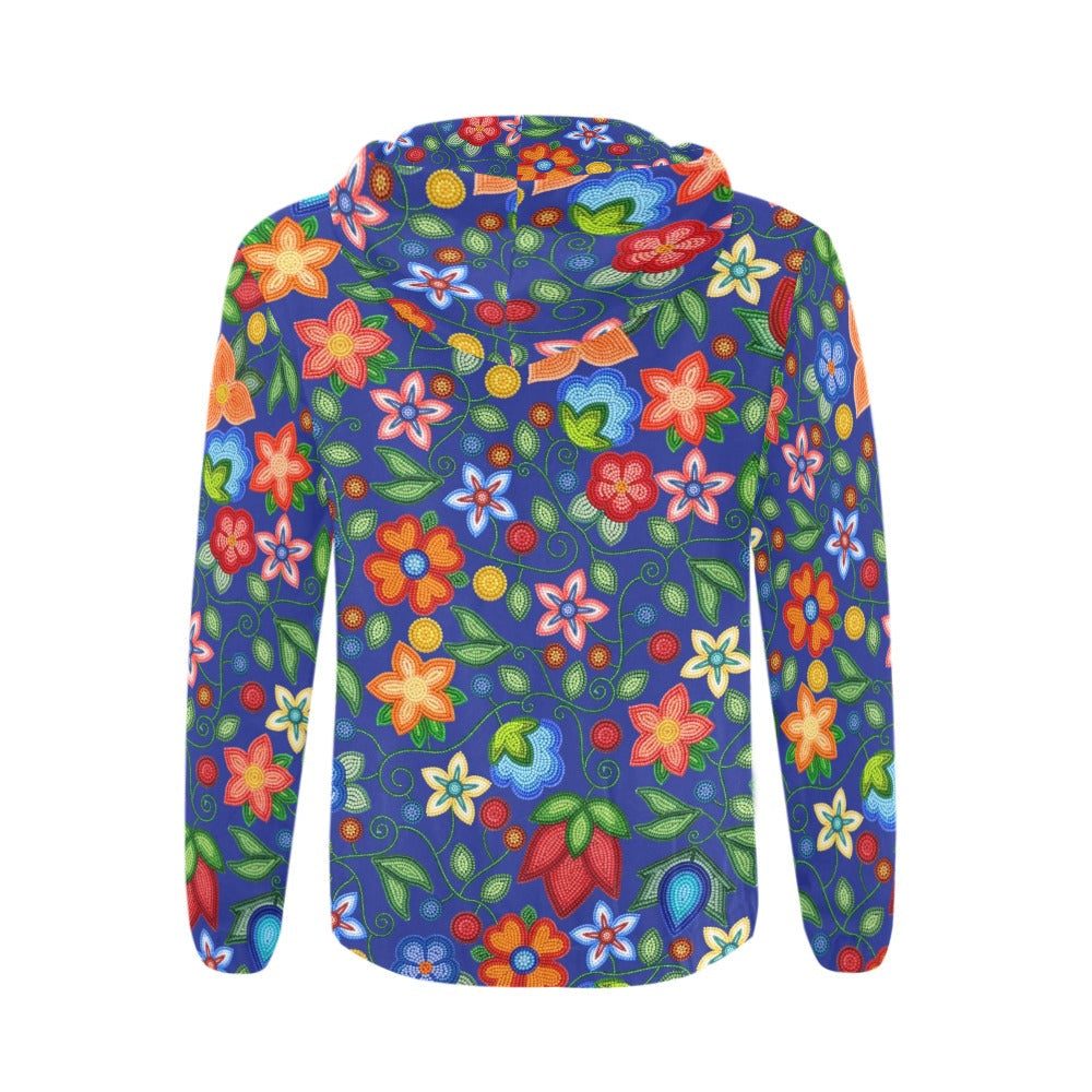 Morning Harmony Sapphire Zip Hoodie