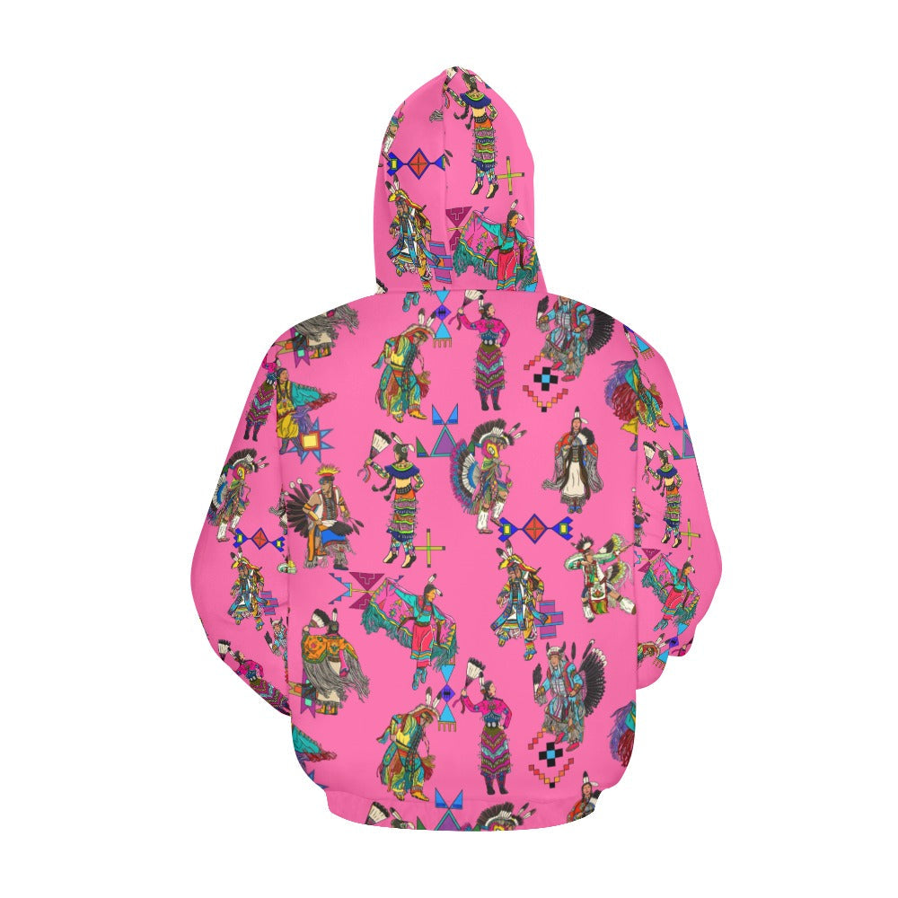 Grand Entry Dancer Pink Hoodie for Women