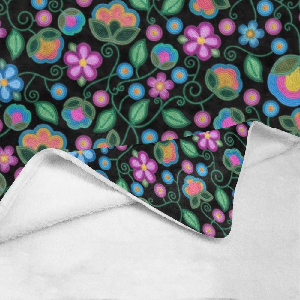 Turquoise Sunbeam X-Large Micro Fleece Blanket