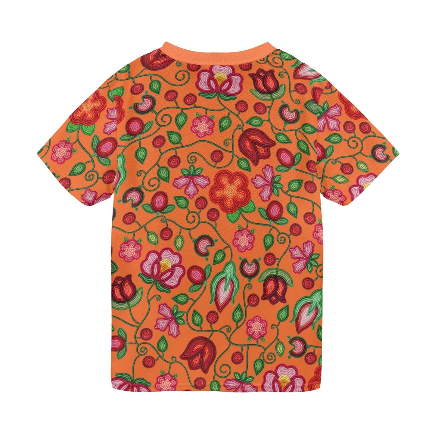 Rose Reverie Orange T-shirt for Men