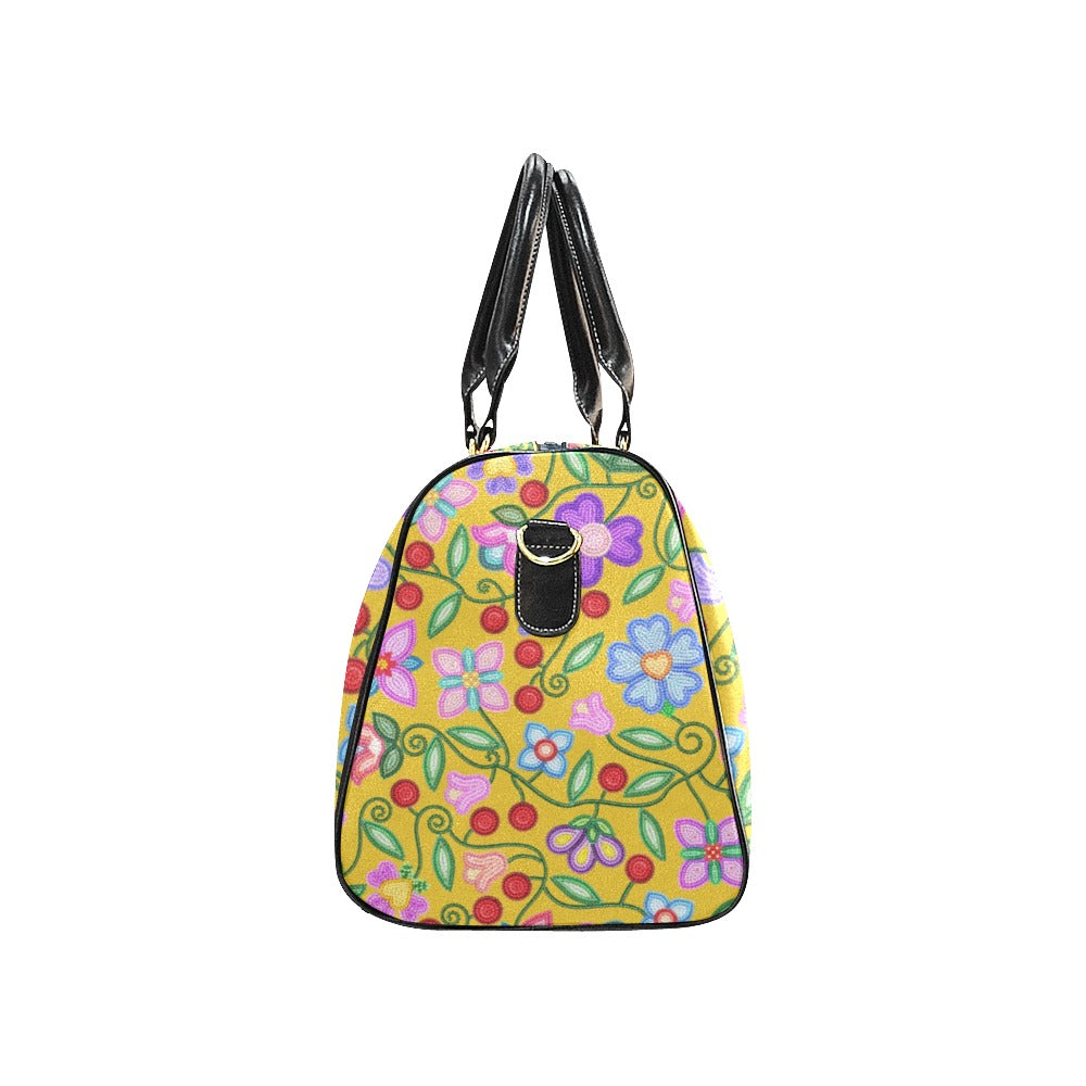 Petal Harmony Ochre Small Travel Bag