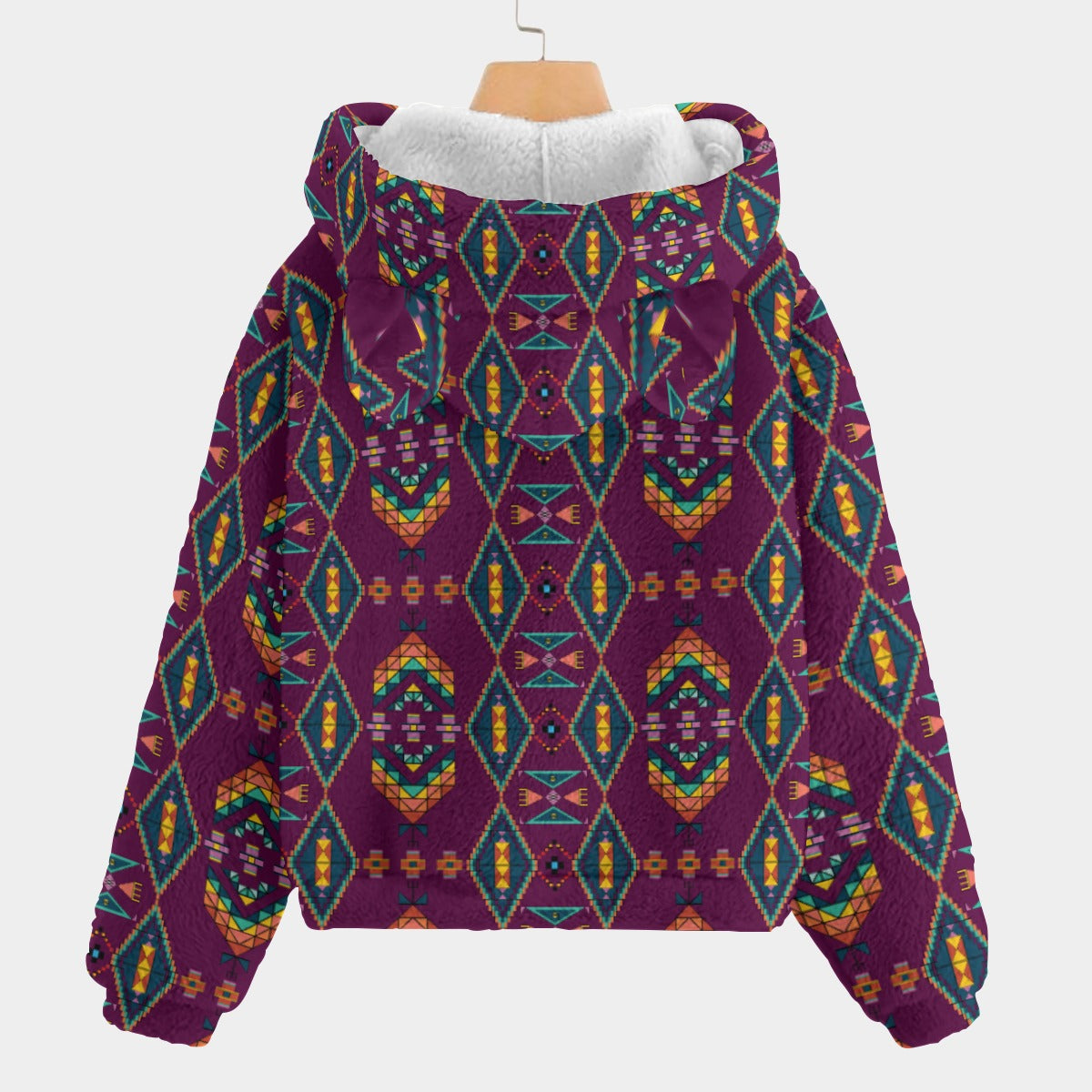 Travois Tipi Berry Youth Hoodie With Ears