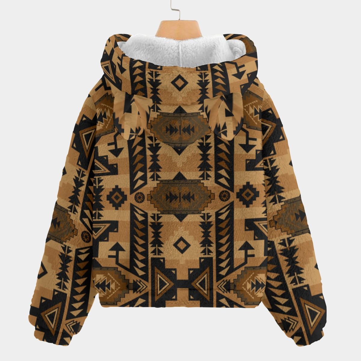 Chiefs Mountain Tan Youth Hoodie with Ears