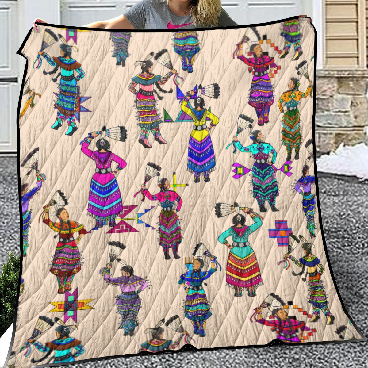Women's Jingle Dancers Muslin Lightweight Quilt