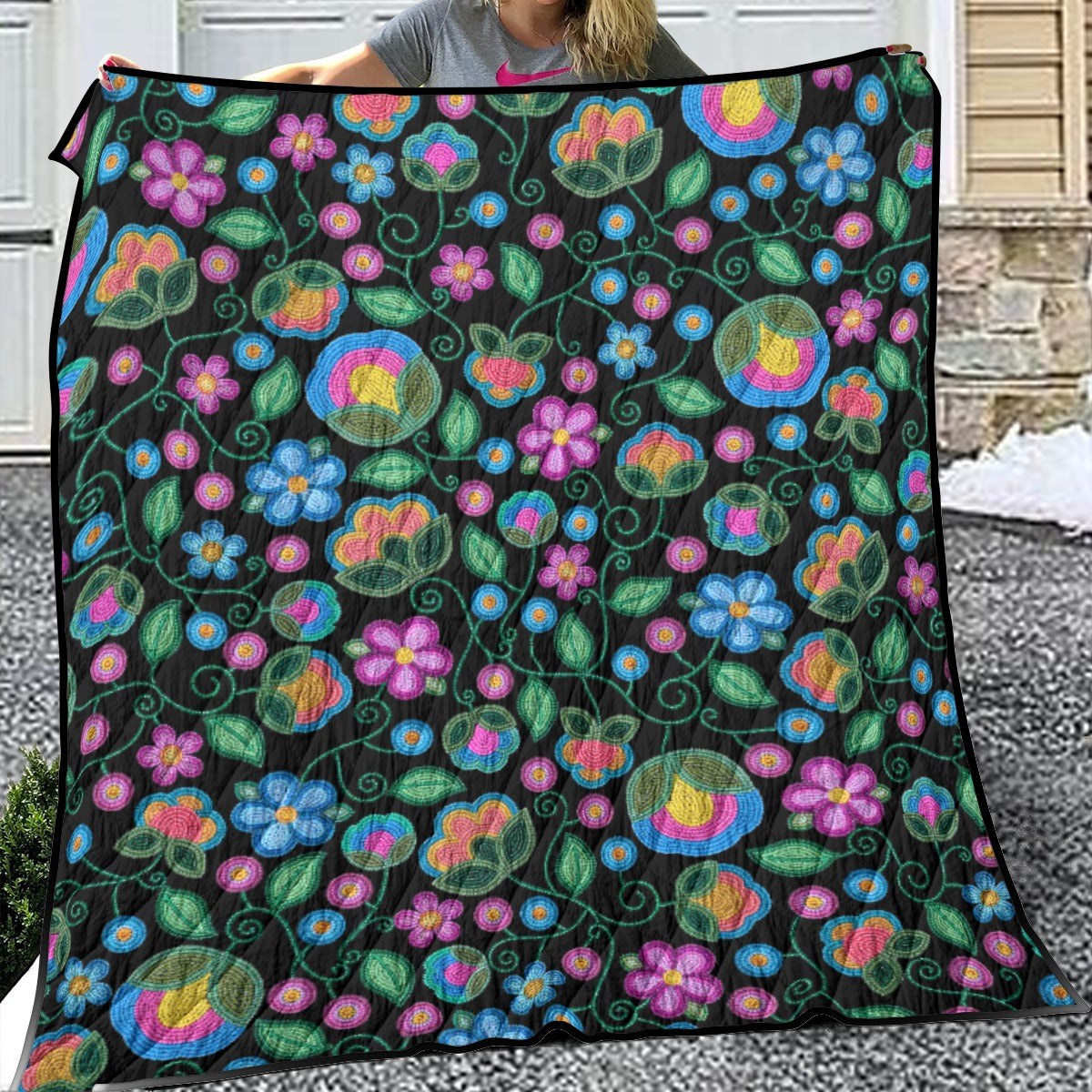 Turquoise Sunbeam Lightweight Quilt