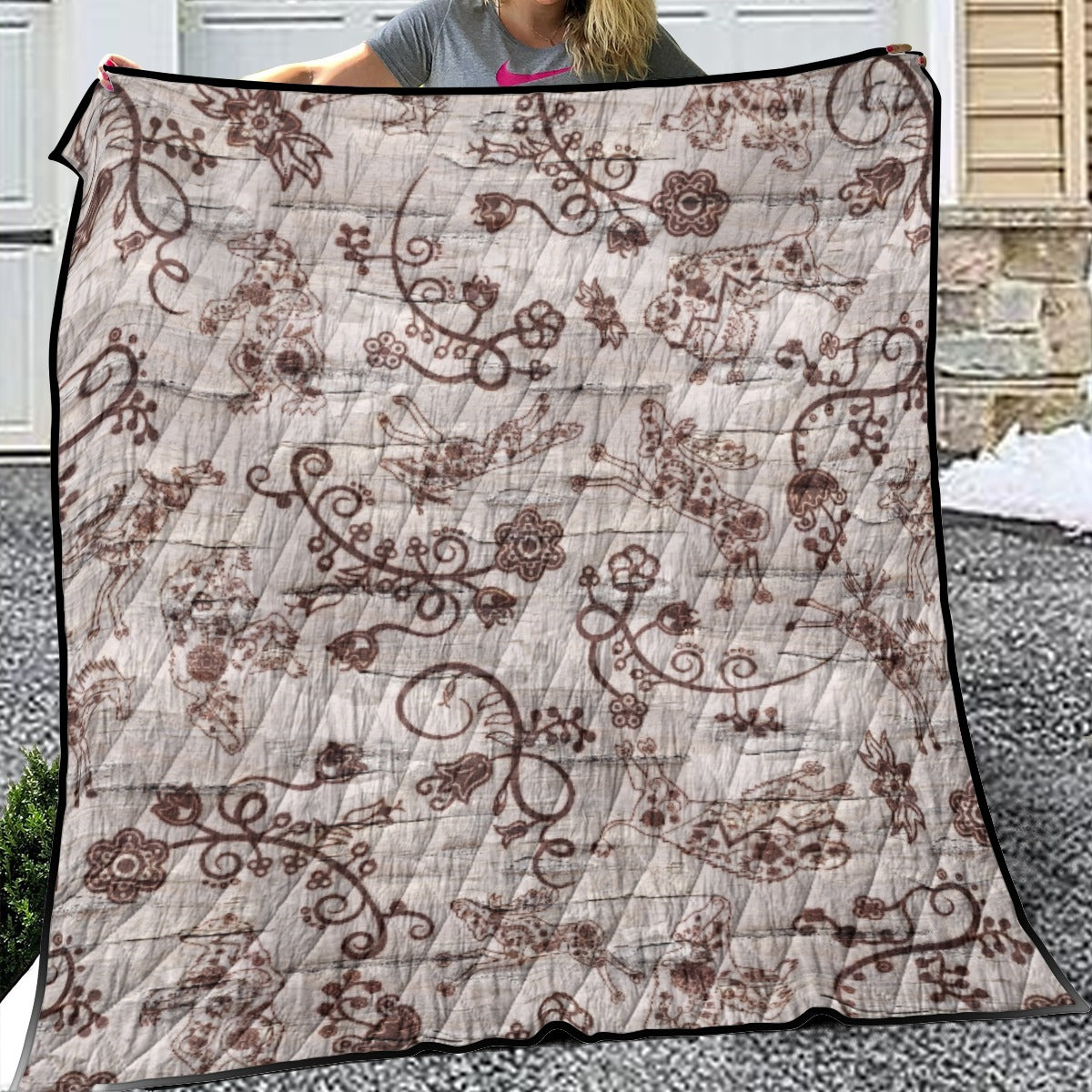 Forest Medley Lightweight Quilt by 49 Dzine