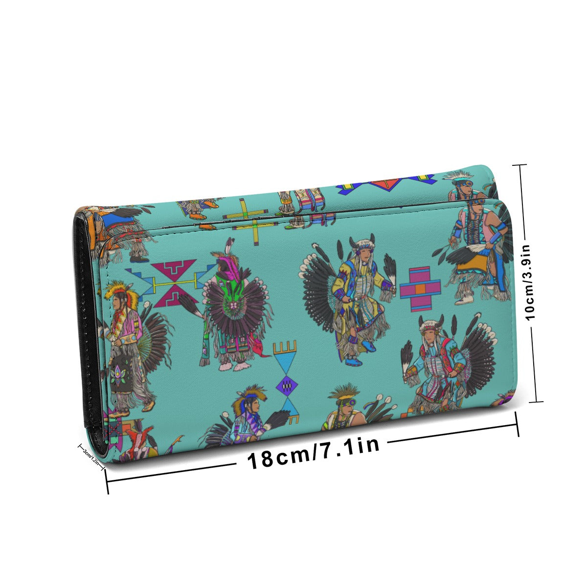 Men's Tradish Dancers Eggshell Blue Foldable Wallet