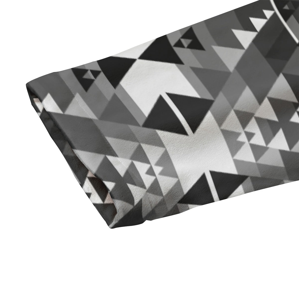 Writing on Stone Black and White Kid's Plush Windbreaker