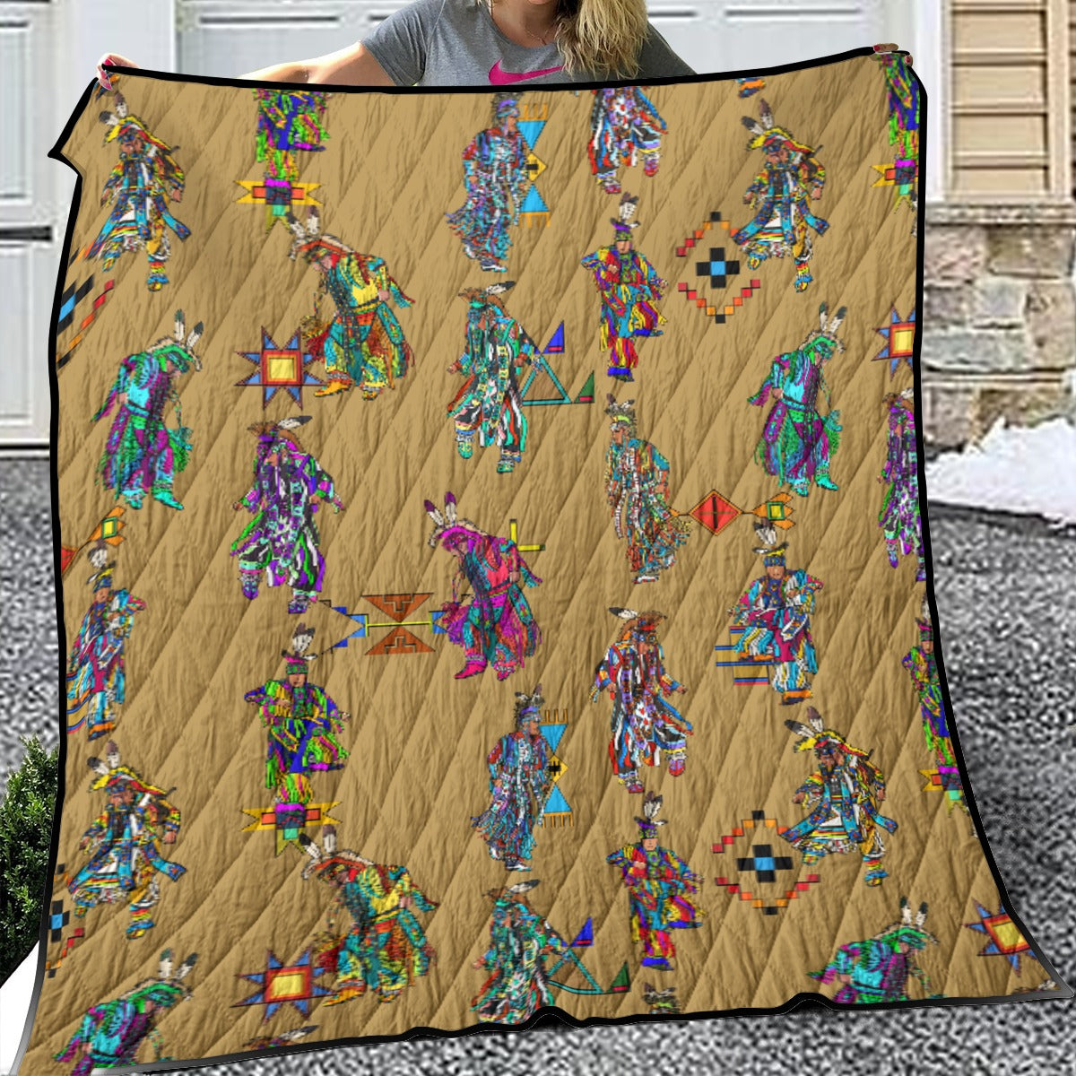 Men's Grass Dancers Earth Lightweight Quilt