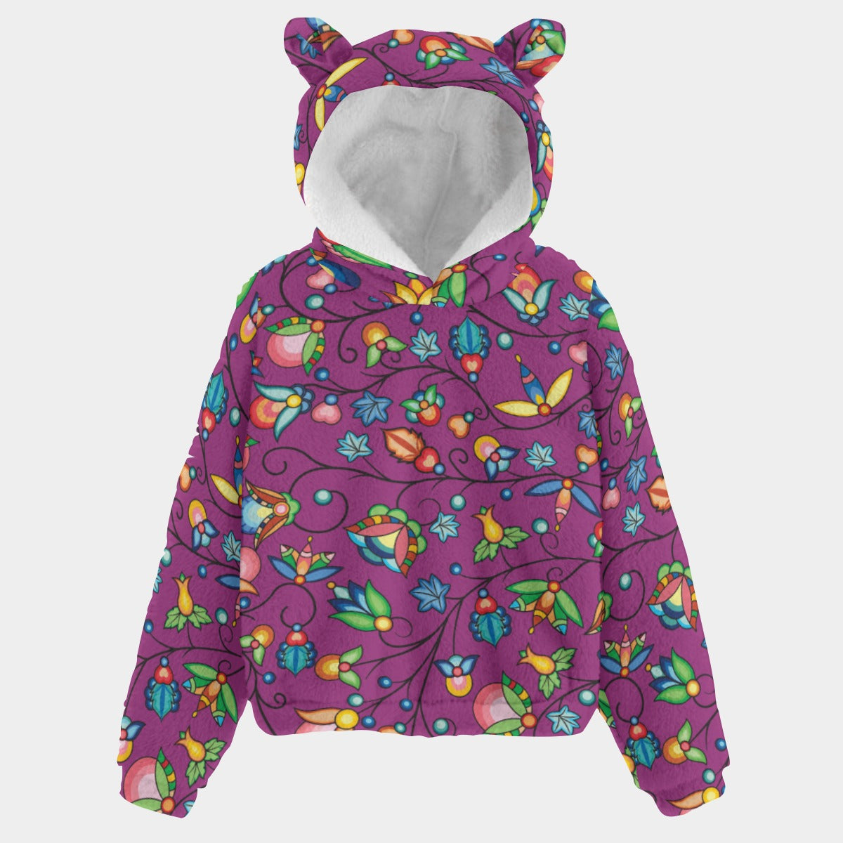 Prairie Plains Spirit Berry Soup Youth Hoodie With Ears