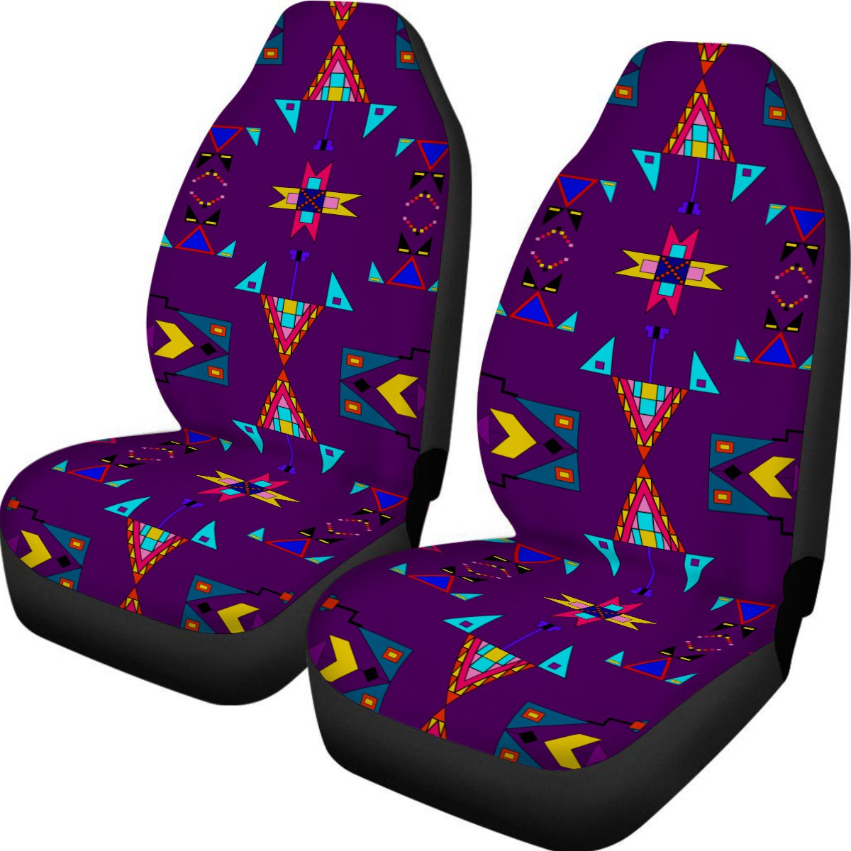 Enemy Territory Berry Universal Car Seat Cover With Thickened Back