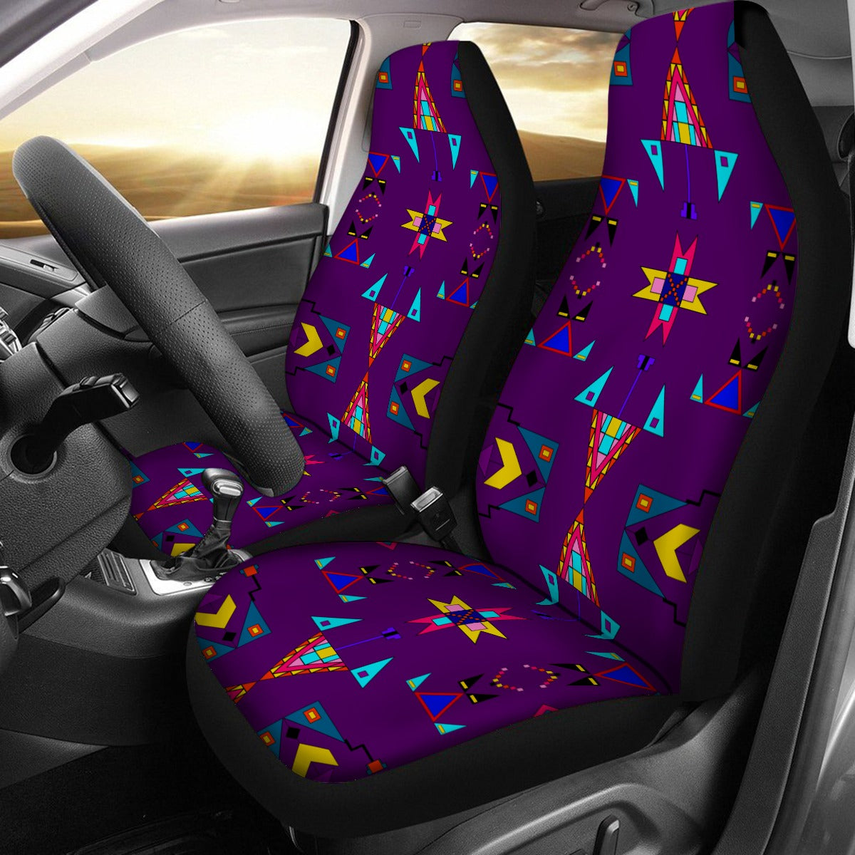 Enemy Territory Universal Car Seat Cover With Thickened Back