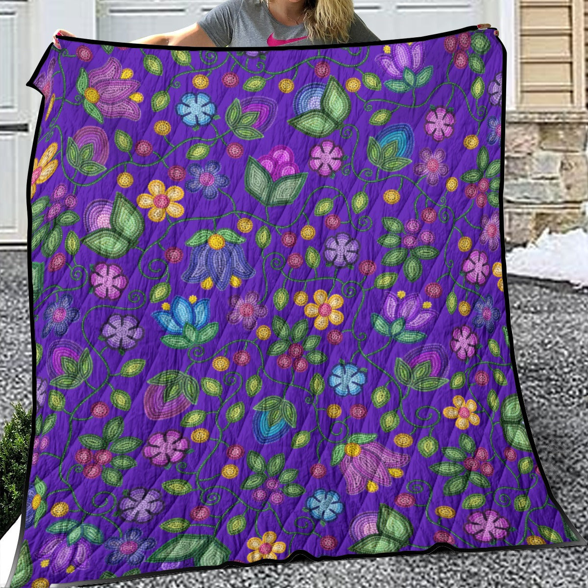 Bloom Uplift Indigo Lightweight & Breathable Quilt
