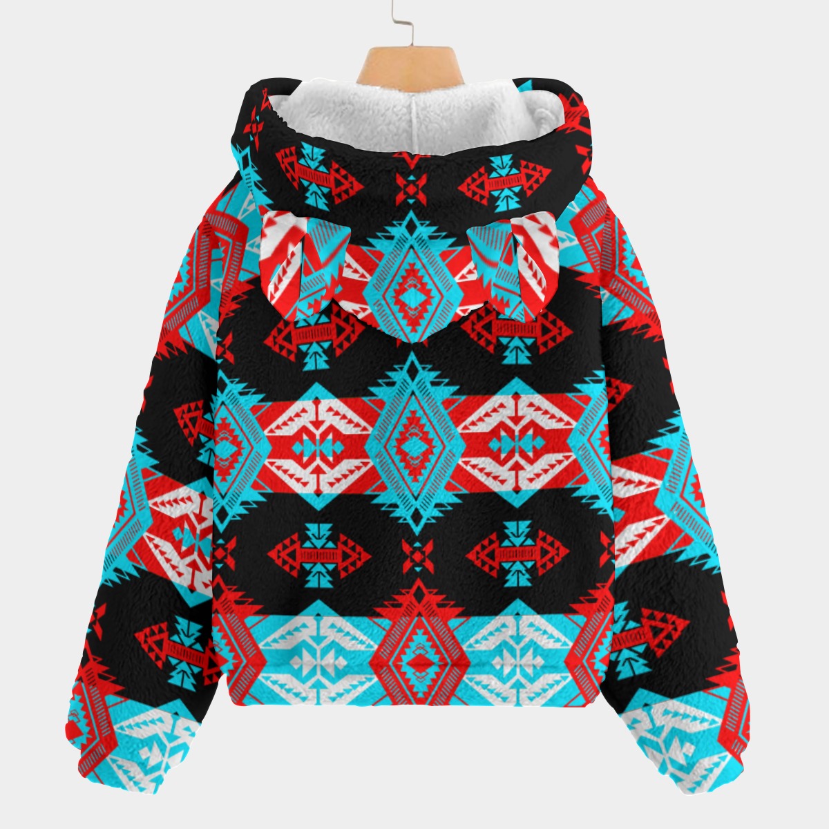 Sovereign Nation Trade Blanket Youth Hoodie With Ears