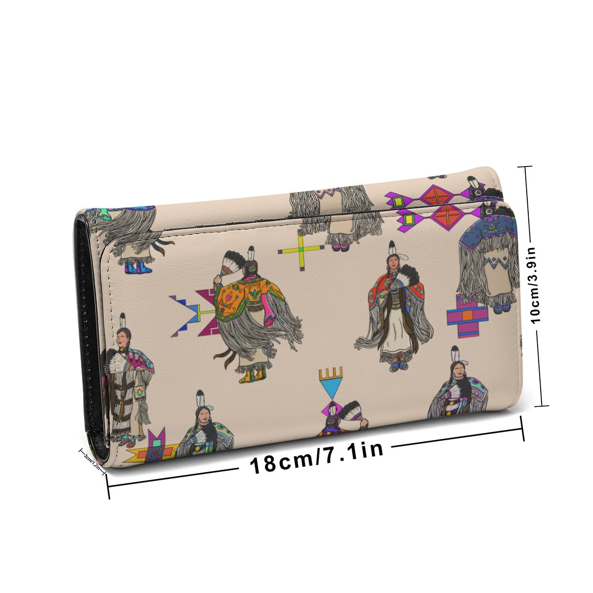Women's Tradish Dancers Muslin Foldable Wallet
