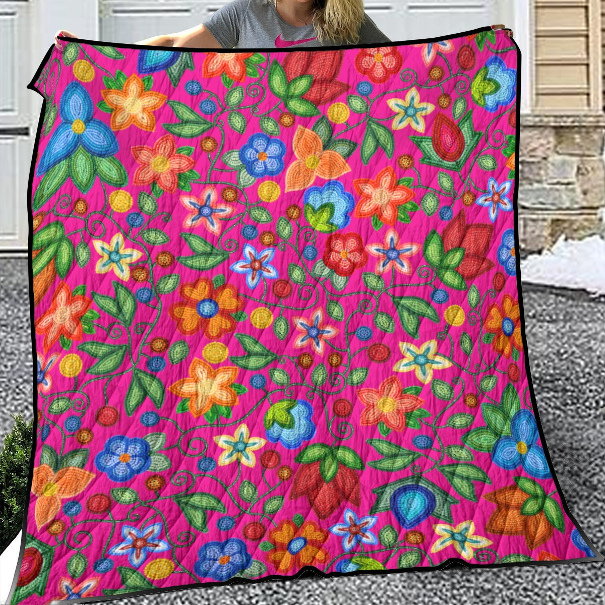 Morning Harmony Pink Lightweight & Breathable Quilt