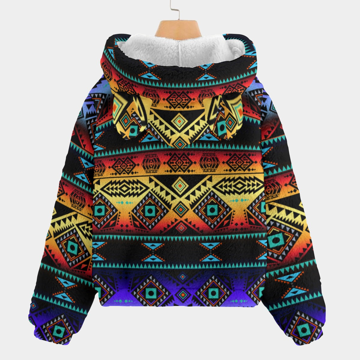 California Coast Sunset Youth Hoodie with Ears