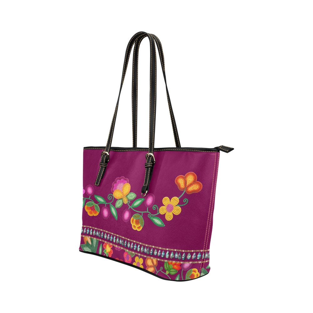 Boreal Bounty Leather Tote