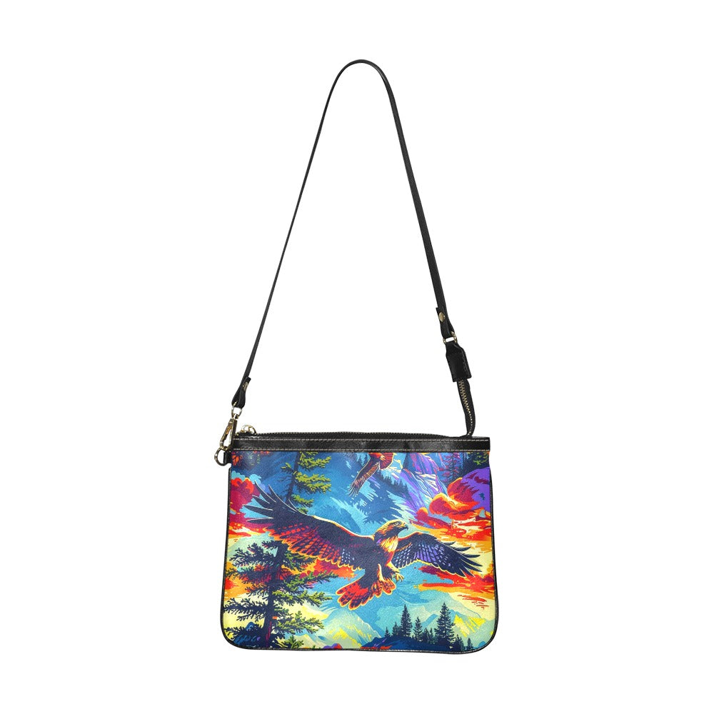 Hunting Hawks Small Shoulder Bag