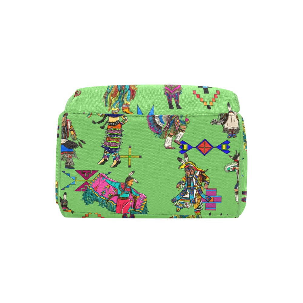 Grand Entry Dancers Grass Multi-Function Diaper Backpack