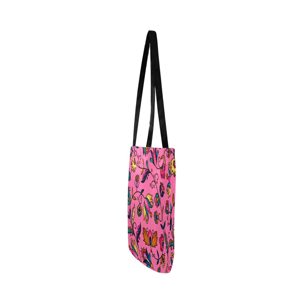 Copper Prairie Petals Pink Reusable Shopping Bag