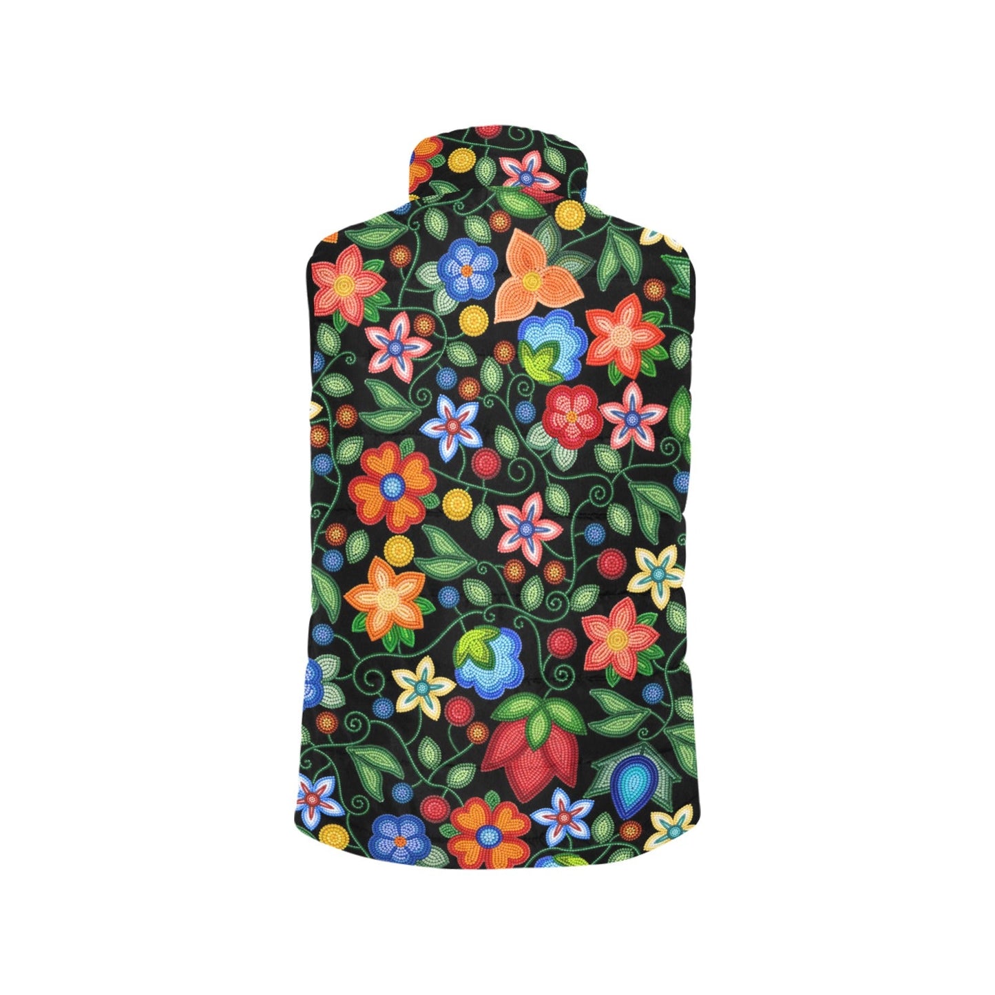 Morning Harmony Black Women's Padded Vest Jacket