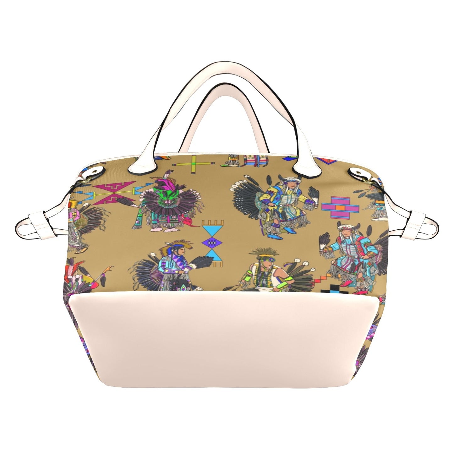 Men's Tradish Dancers Earth Clover Canvas Tote