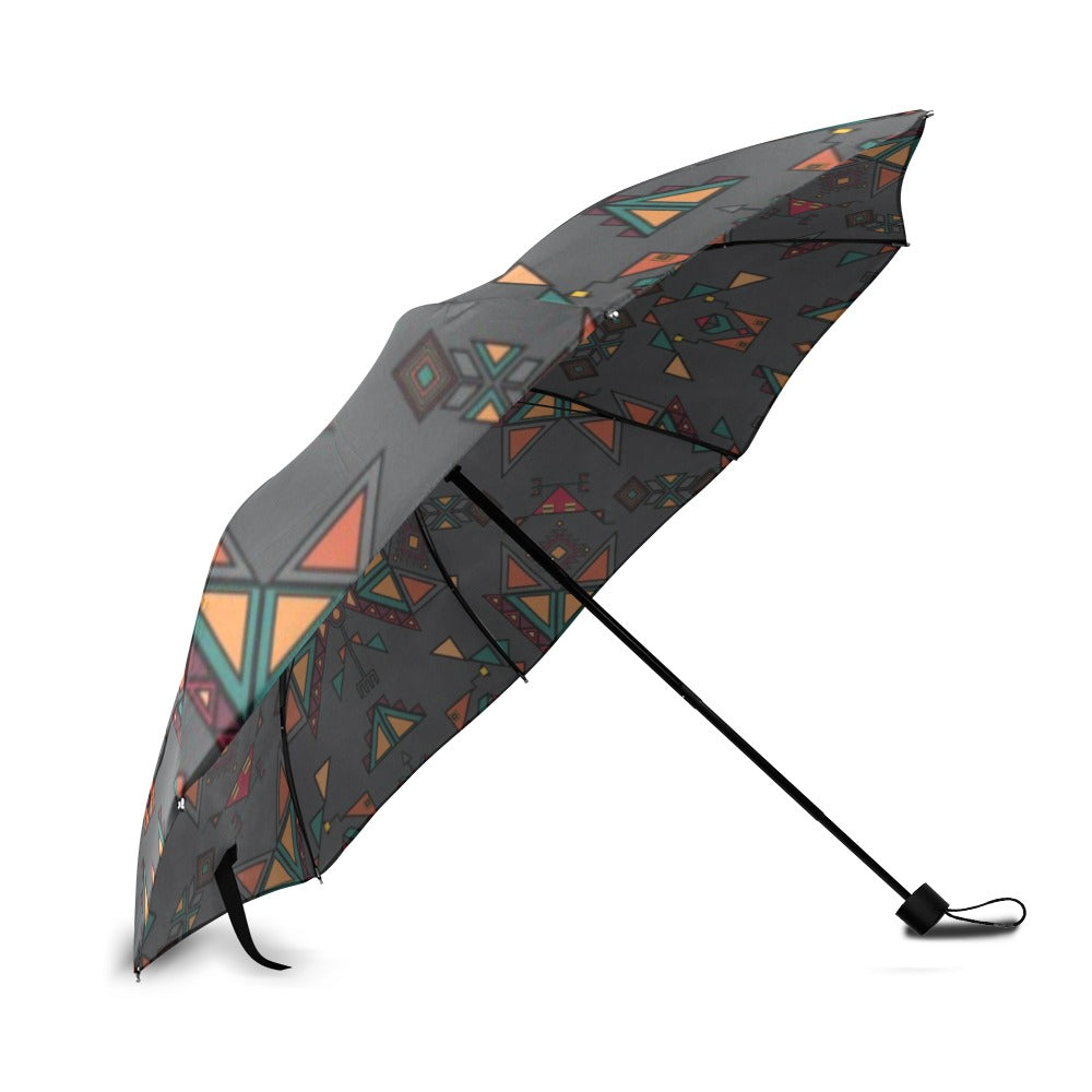 Arrow dawn Gray Foldable Umbrella