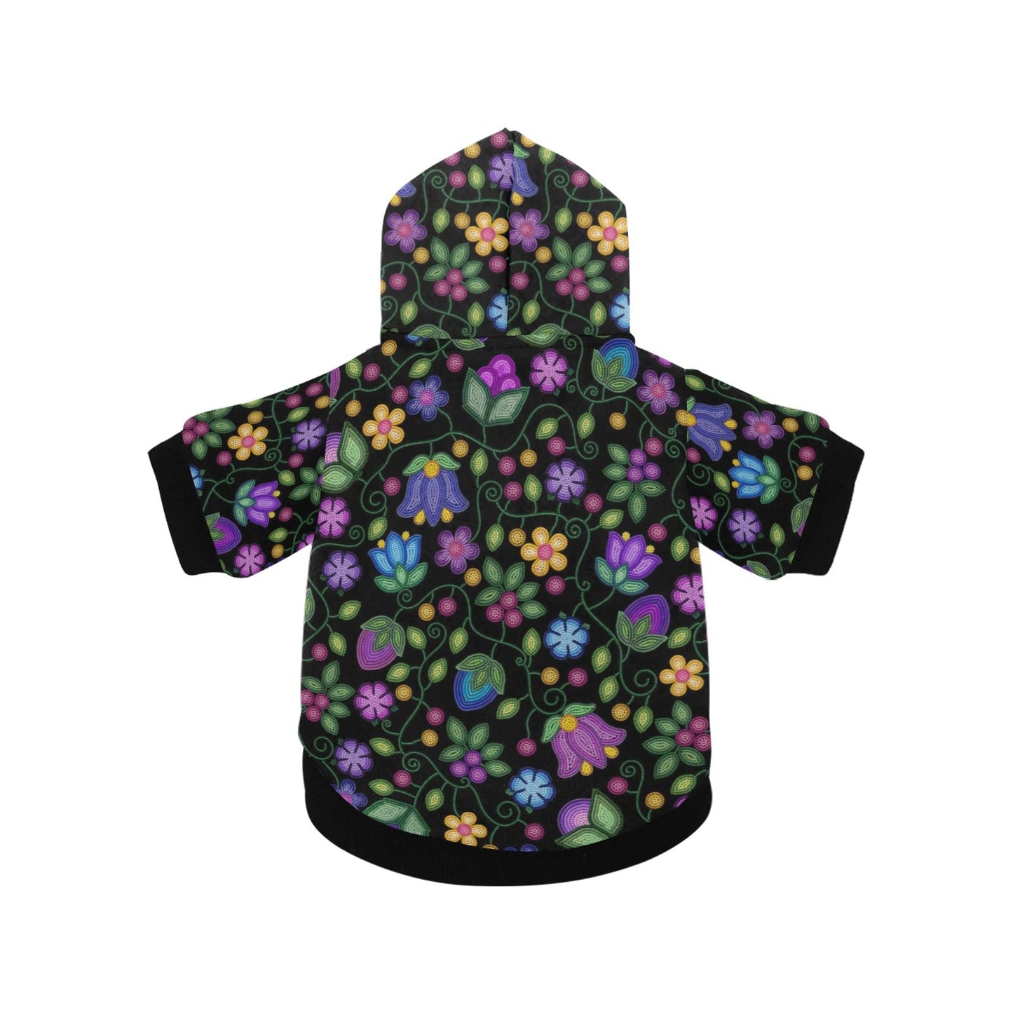 Bloom Uplift Black Pet Hoodie