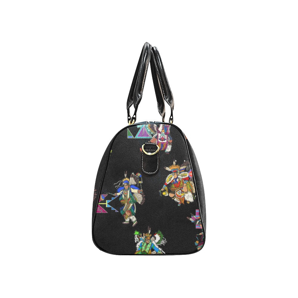 Men's Fancy Dancer Black Small Travel Bag
