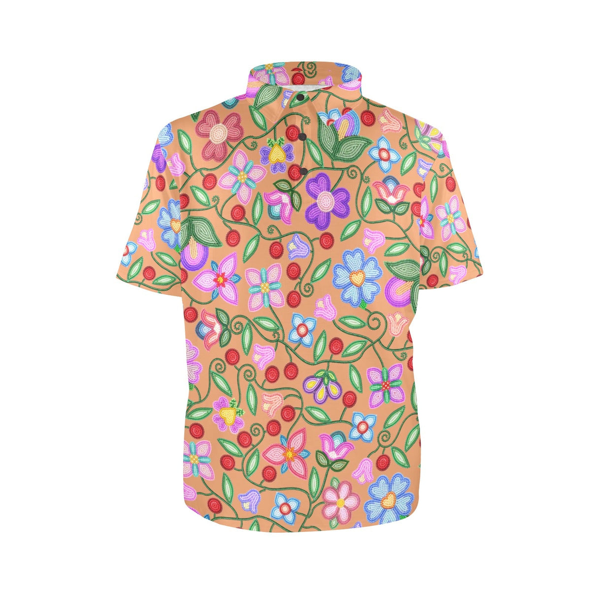 Petal Harmony Polo Shirt